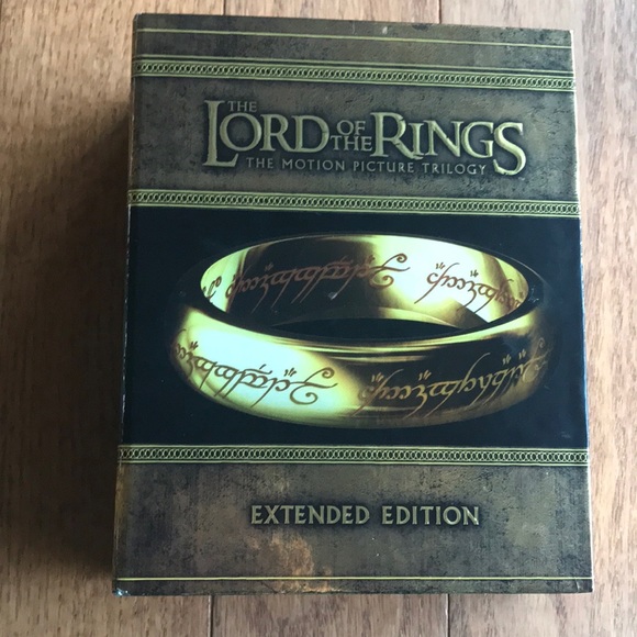 Media | Lord Of The Rings Extended Edition Trilogy Bluray Dvd | Poshmark